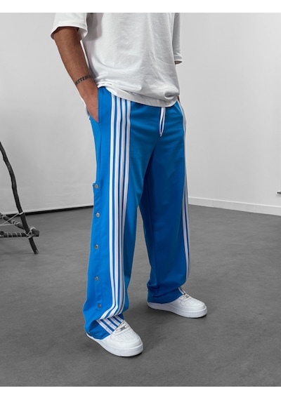 Cocopelli Şeritli Mavi Erkek Baggy Pantolon Coc1061 Mavi