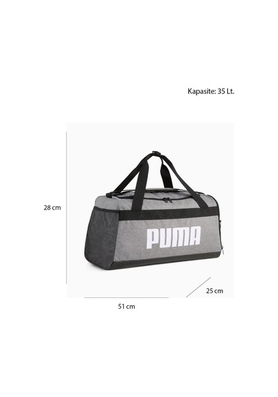 Puma Challenger Heat Unisex Spor Çanta Gri