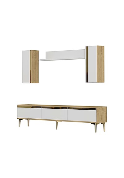 Tvr1898dbg - Anka Tvr180 Tv Ünitesi Takım , Tv Sehpası Safirmeşe-beyaz-gold 180cm Tvr1898dbg - Anka Tvr180 Tv Ünitesi Takım , Tv Sehpası Safirmeşe-beyaz-gold 180cm