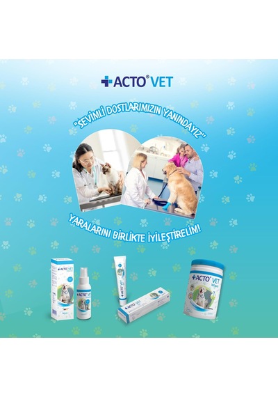 Vet Solutıon 250 Ml Kedi Ve Köpekler İçin Yara Bakım Solüsyonu Antiseptik Etkili, Alkolsüz Ve Doğal İç
