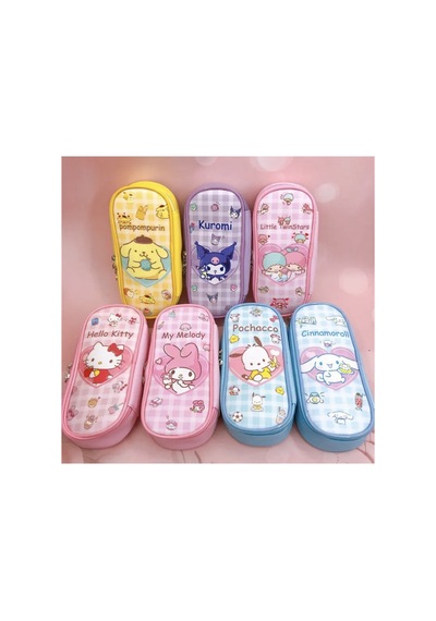 Sanrio Sevimli Tasarım Kalem Kutusu Çok Renkli