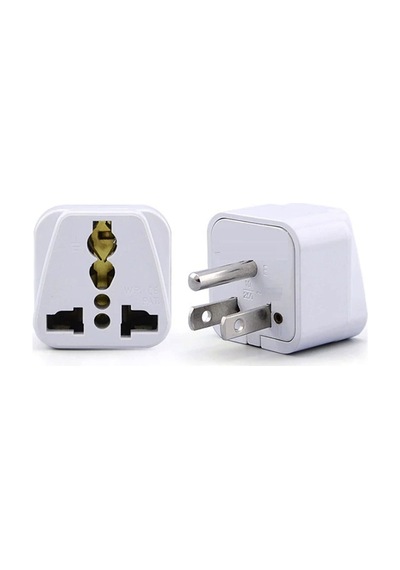 Abd Priz Dönüştürücü 3 Pinli Fiş Adaptör Üniversal American Fiş Çevirici Type B Plug Adapter