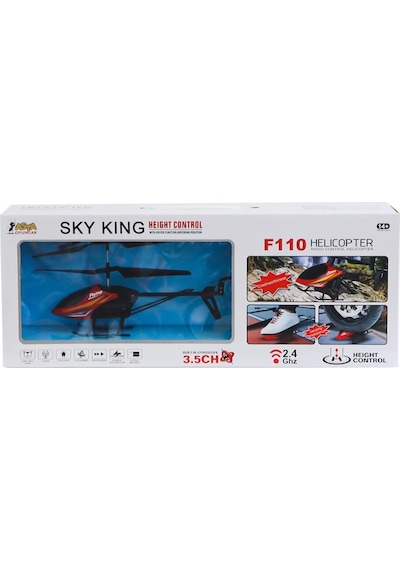 2257-f110 Kumandalı Helikopter 3.5ch -asya Oyuncak