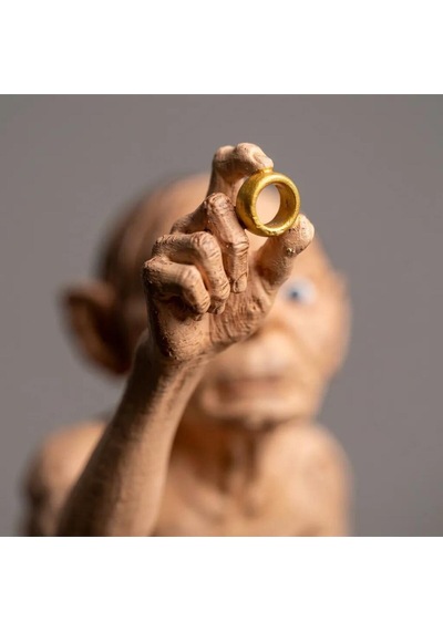 Üzüklerin Efendisi Gollum Smeagol Figür Tek Yüzük Maket Biblo Koleksiyonluk Hediyelik Eşya Heykel 10 Cm