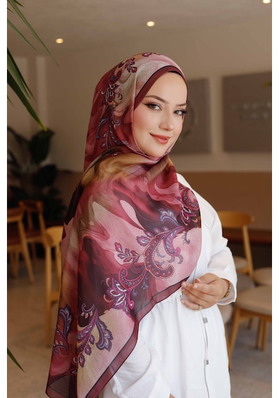 Mimiyum Saray Serisi-soft Şal - Model 9 Çok Renkli