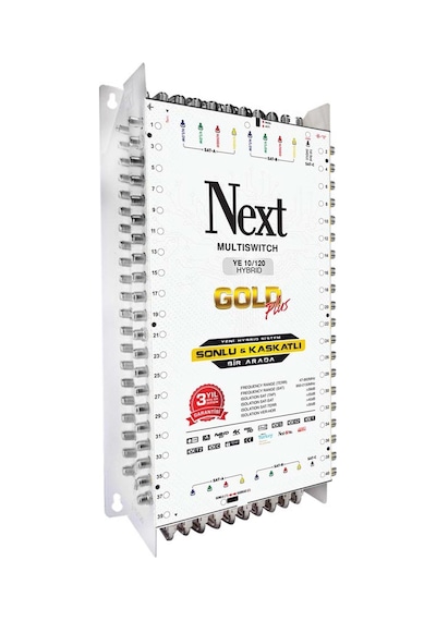 10/120 SONLU KASKATLI MULTISWITCH HYBRIT (ADAPTÖR DAHİL) NEXT