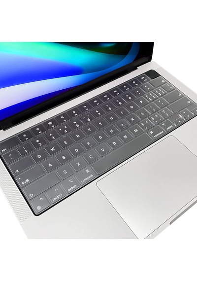 Apple Uyumlu MacBook Pro 16 A2485/a2780 Silikon Klavye Koruma Us -fc388