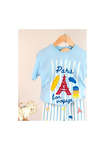 Poala Kids Paris Eiffel Set Çok Renkli