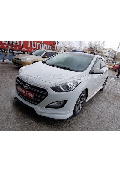Hyundai I30 Ön Tampon Eki +Sag-Sol Flap-----Fibersan Tuning