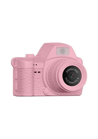 Torima Dijital Fotoğraf Makineleri Video Mini Kamera 2k Video 128gb Destekli Cmr42 Pembe