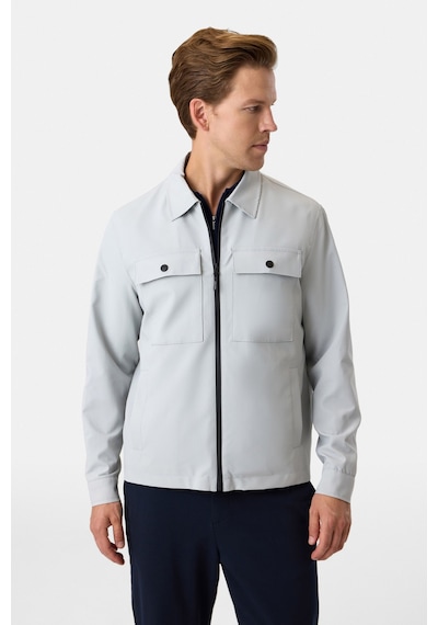 Back And Bond Regular Fit Fermuarlı Taş Rengi Mont Çok Renkli