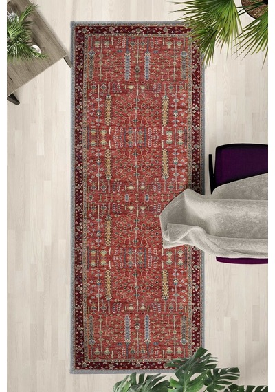 Yıkanabilir Yolluk 79 Bordo