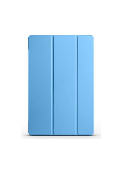 Galaxy Tab S9 Fe Uyumlu Zore Smart Cover Standlı 1-1 Kılıf-mavi Arka Kapak