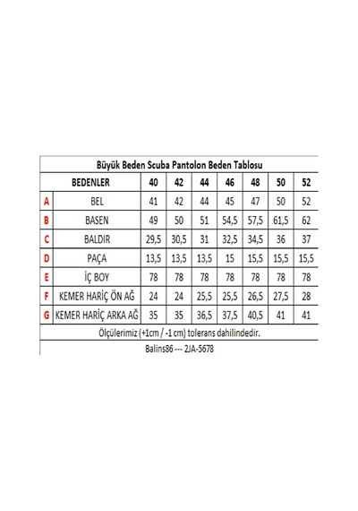 Balins Kadın Scuba Pantolon Siyah