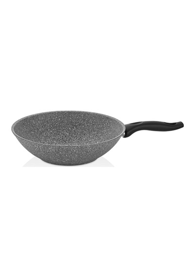 Falez Cost 28 Cm Granit Gri Wok Tava Gri