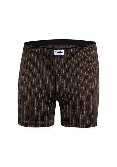 3 Adet Yıldız Erkek Taşma Lastik Desenli Penye Boxer Short 43 001