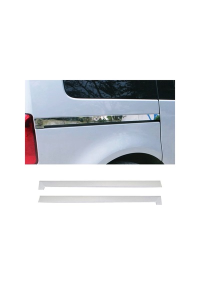 Vw Caddy Krom Sürgü Nikelajı 2prç P.çelik 2004-2015 Arası