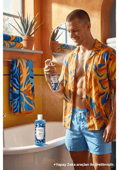 3 İn 1 Duş Jeli 400 Ml + Blue Tiger Vücut Spreyi 200 Ml Set Odunsu
