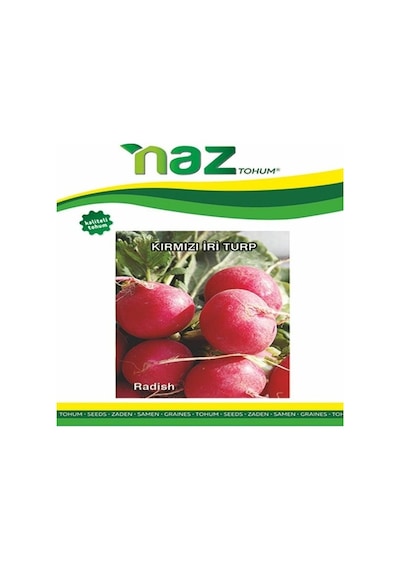 Naz Tohum Kırmızı İri Turp Royal 25 Gr