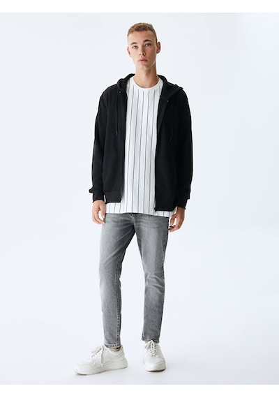 Ltb Düz Kapüşonlu Fermuarlı Regular Fit Siyah Sweatshırt 011258605060019 200 Siyah Ltb Düz Kapüşonlu Fermuarlı Regular Fit Siyah Sweatshırt 011258605060019 200 Siyah