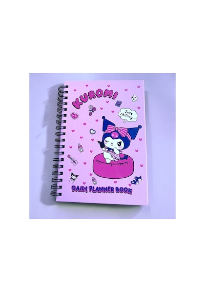 Bak Gel Al Kuromi'nin Sihirli Dünyası Planner Defteri - Pembe Ve Eğlenceli Günlük Planlama Defteri Ve 5 Sayfa S - Bgakuromi004
