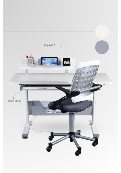 Creo Mobili Yükseklik Ve Eğim Ayarlı Vega Advanced Bilgisayar Ve Çalışma Masası Takımı Ekru/antrasit Gri Creo Mobili Yükseklik Ve Eğim Ayarlı Vega Advanced Bilgisayar Ve Çalışma Masası Takımı Ekru/antrasit Gri