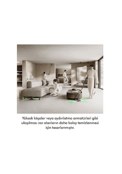Dyson Pencilvac Fluffycones Kablosuz Şarjlı Dikey Süpürge