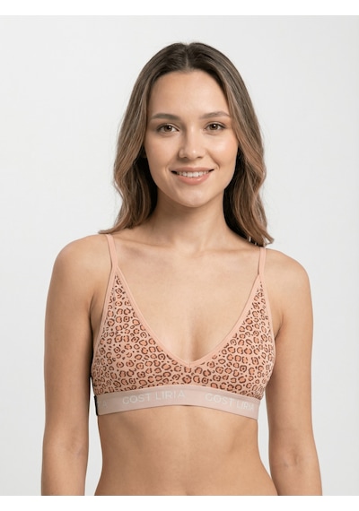 - Leopard Desenli Kadın Bralet SOMON