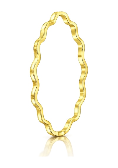 Aurex 30 Gram 62mm 22 Ayar Zikzak Ajda Bilezik 30 Gr Yatırımlık Altın Bilezik
