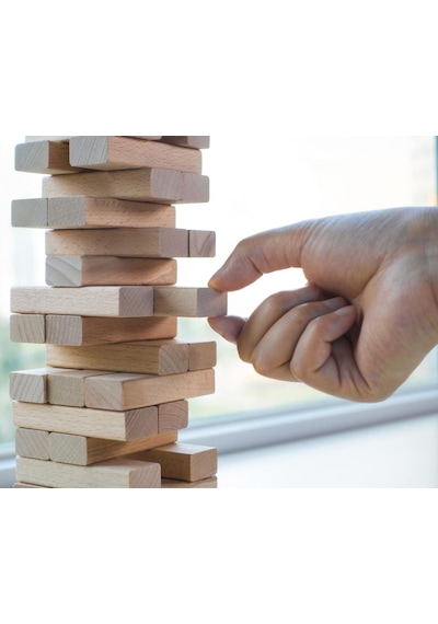 Şahcan Denge Oyunu Jenga A Kalite Ahşap 54 Parça