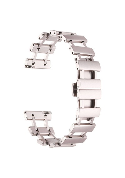Huawei Honor Magic 2 46mm Uyumlu Clo- Krd-96 22mm Metal Kordon-gümüş
