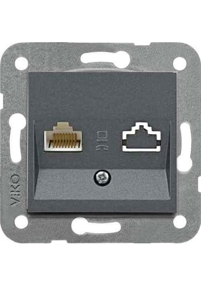 Viko Artline Novella Füme Tekli Nümeris Telefon Çerçevesiz - 92605432