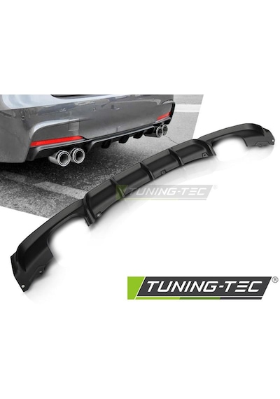 Bmw F30 2012-2017 Taiwan Sag-sol Çift Çıkış M-tech Arka Difüzör