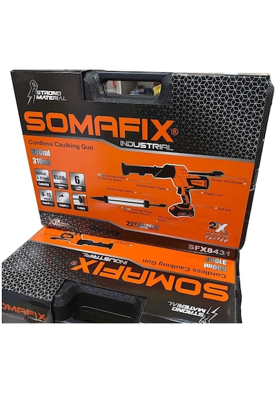 Şarjlı Silikon Tabancası Somafıx Sfx8431