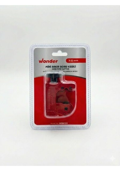 Wonder Mini Bakır Boru Kesici, 3-22 Mm, Alüminyum Gövde