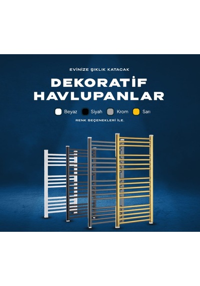Termofer 50/100 Düz Siyah Havlupan
