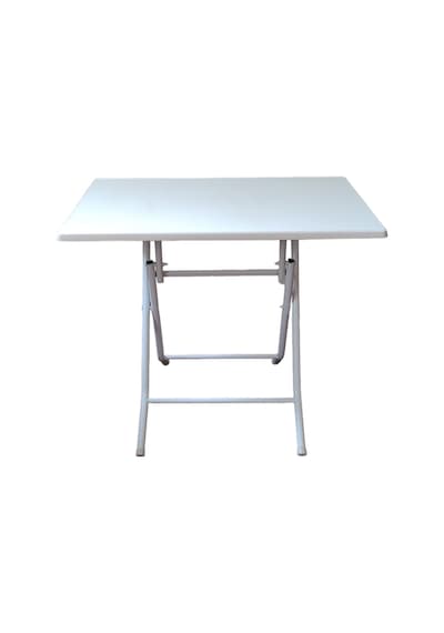 Katlanır Masa 60x90 Beyaz Döküm Kenar