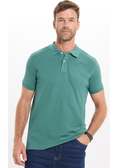 Tudors Erkek Slim Fit Dar Kesim Premium Seri %100 Pamuk Yumuşak Dokulu Merserize Yeşil Polo Yaka Tişört-50913 Tudors Erkek Slim Fit Dar Kesim Premium Seri %100 Pamuk Yumuşak Dokulu Merserize Yeşil Polo Yaka Tişört-50913