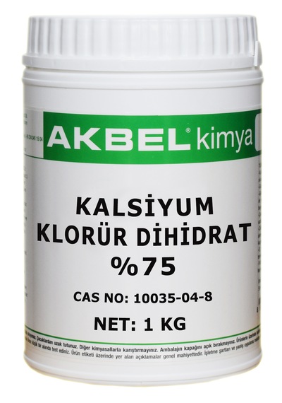 Akbel Kalsiyum Klorür Dihidrat 1 Kg
