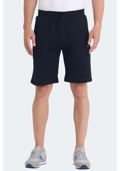 Slazenger Velvela 2 Li Set Erkek Şort Siyah - Koyu Gri
