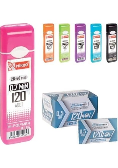 Mikro Min M-1260 60 Mm 0.5 Mm 12'li Paket