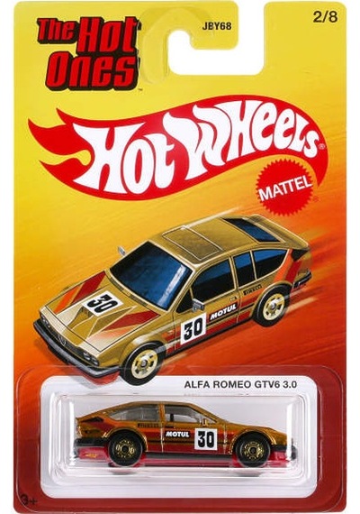 Hot Wheels Ultra Hot Ones Arabalar Alfa Romeo Gtv6 3.0 Jkx49 Çok Renkli