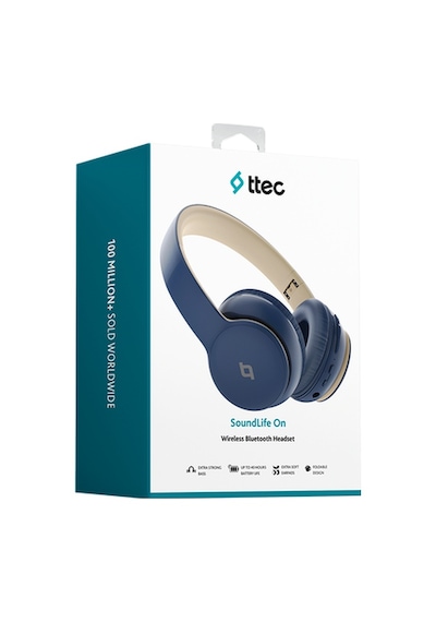 Ttec Soundlife On Kulaküstü Kablosuz Bluetooth Kulaklık