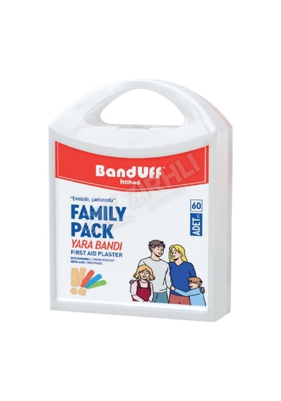 3 Adet Banduff Yara Bandı Aile Seti 60'lı