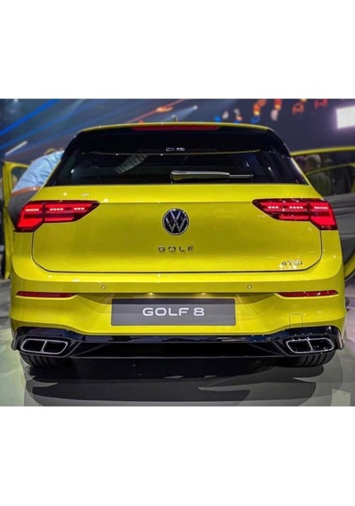 Yeni Golf 7- 8 Yazısı Krom Volkswagen Golf Bagaj Yazısı