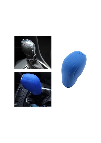 Volkswagen Seat Skoda Golf Dsg Silikon Vites Topuz Kılıfı Mavi (238353364)