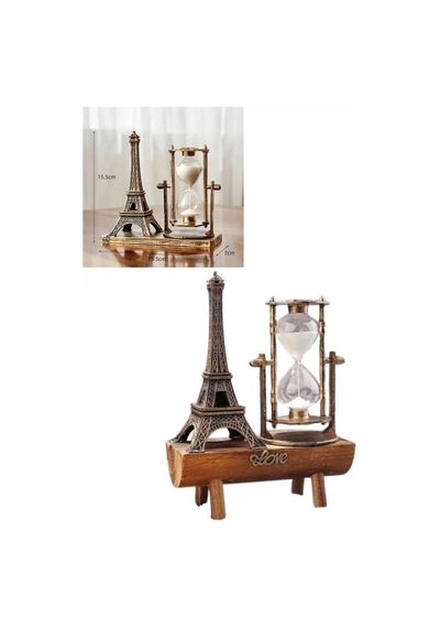 Paris Eyfel Kulesi Hediyelik Eyfel Retro Kum Saati Dekoratif Eşya 52733592