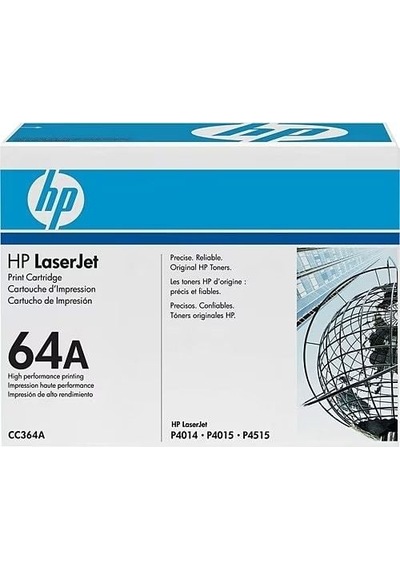 Hp Cc364a 64a Siyah Lazer Toner