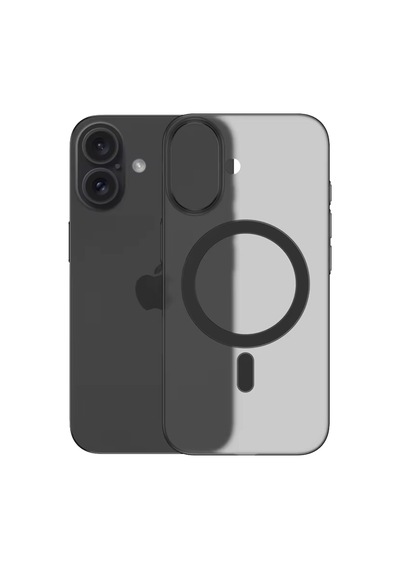Piili Apple iPhone Uyumlu 16 Plus Ultra İnce Kılıf Magsafe 0, 4 Mm Mat Beyaz