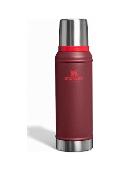 Stanley The Legendary Classic Bottle 0.94l / 1.0qt Cranberry Termos As1011346097 Siyah